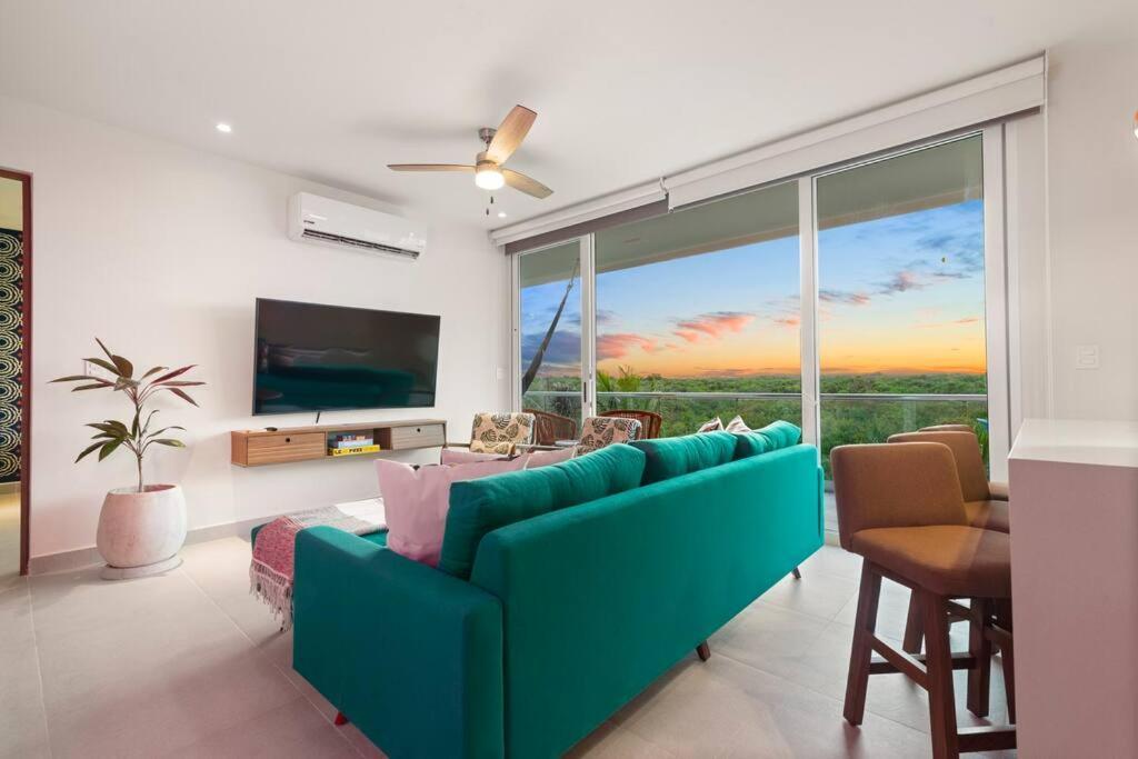 3 Bedroom Luxury Condo Next To Beach & Pools, Ac And Internet Akumal Kültér fotó